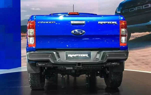 Ford Ranger Raptor 2019 rear view