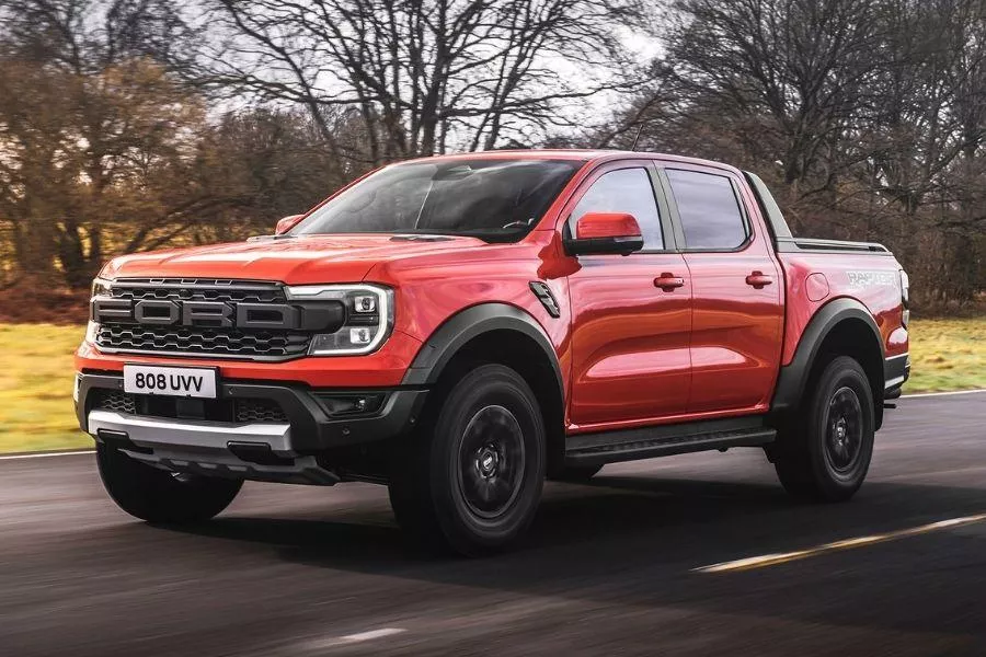 Ford Ranger Raptor front view