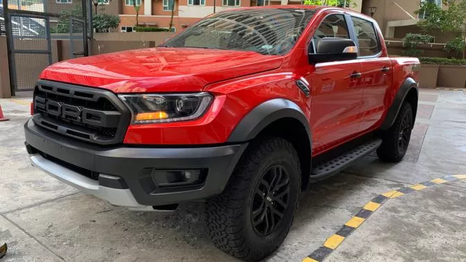 Ford Ranger Raptor 2019 angular front