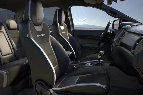 Interior view of the Raptor