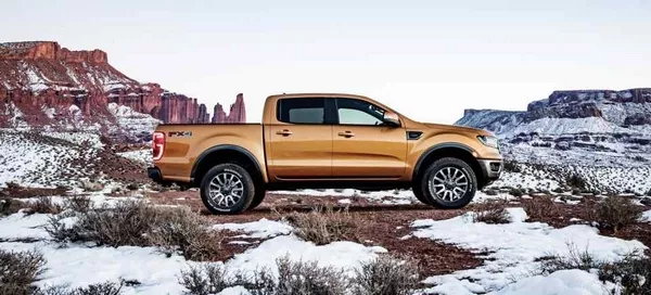 Ford Ranger 2018 facelift sideview