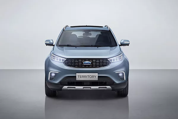 A picture of the front of the Ford Territory