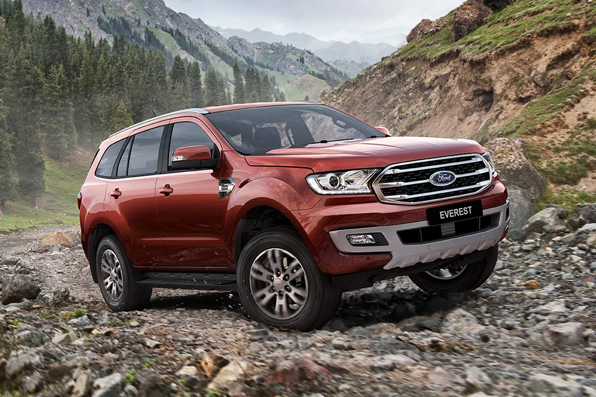 A picture of a Ford Everest 