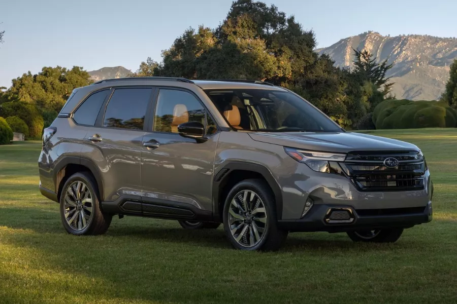 Thanks to this partnership both the Forester (pictured) and the Crosstrek are getting hybrid powertrains