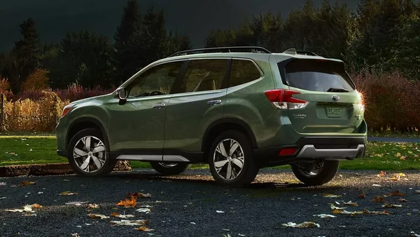 Subaru Forester 2019 angular rear