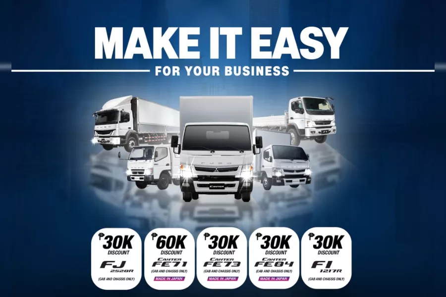 Sojitz Fuso Philippines Corporation truck promo