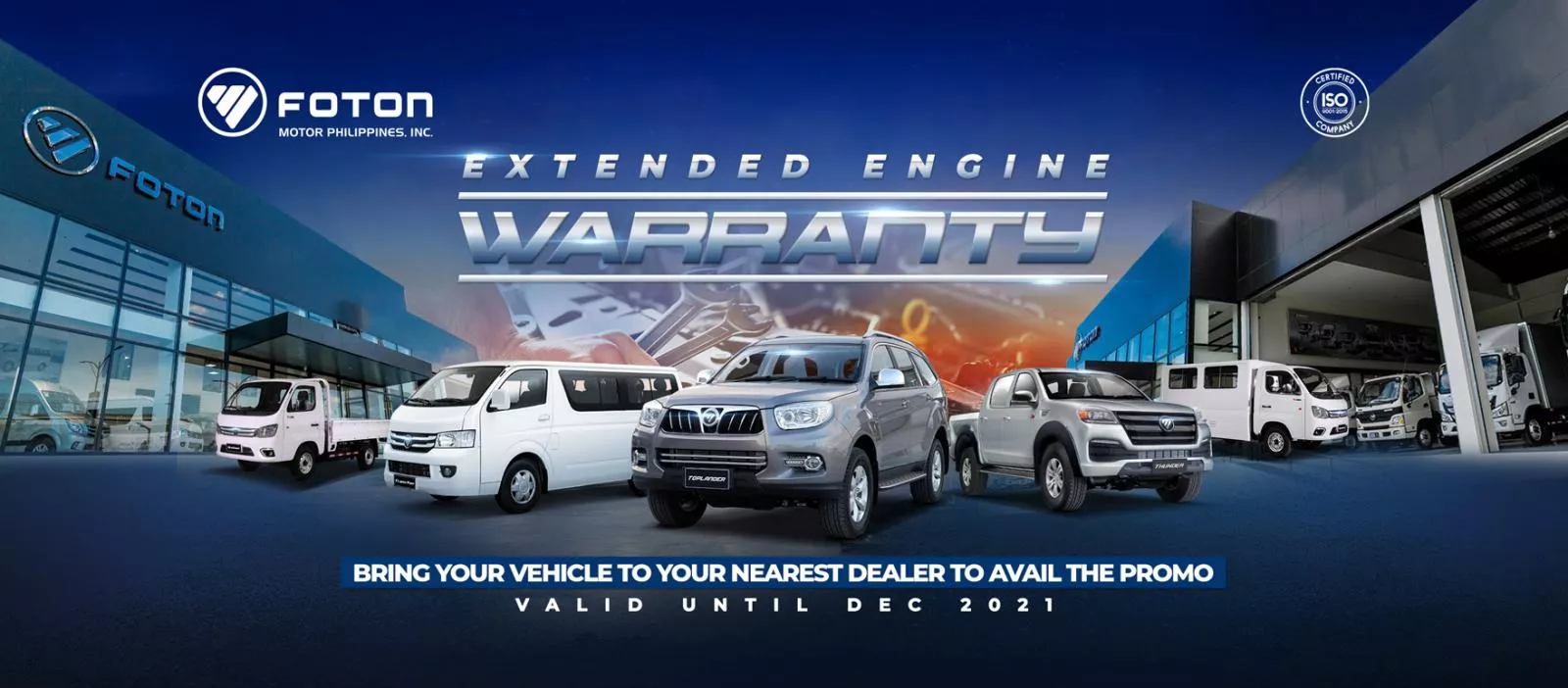 Foton Extended Engine Warranty