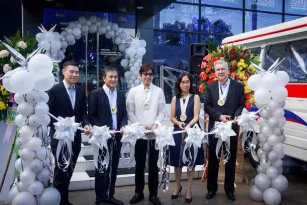 Opening ceremony of Foton Philippines' latest dealership in Sta. Rosa