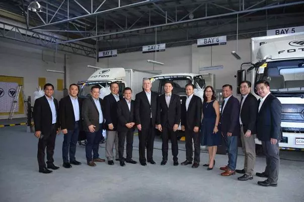 Opening of Foton Sta. Rosa showroom