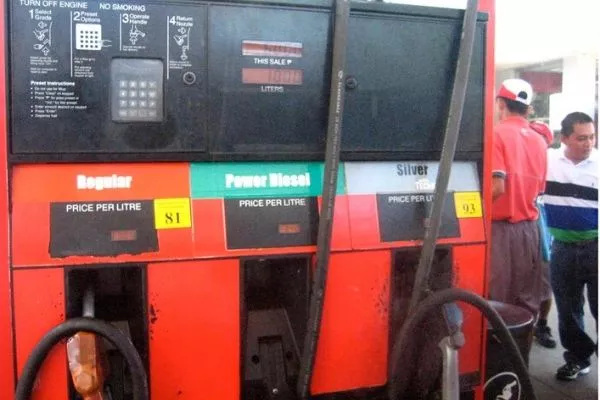 A gas pump in the province