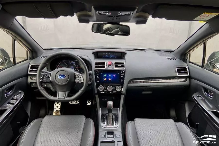 Inside the old WRX