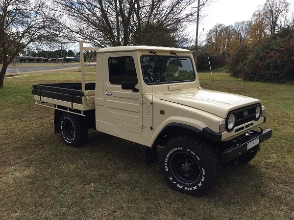 Daihatsu Scat on the Road