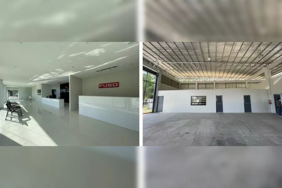 Fuso South Cotabato showroom and service area