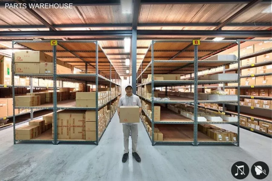 GAC Motor Philippines Parts Warehouse virtual showroom