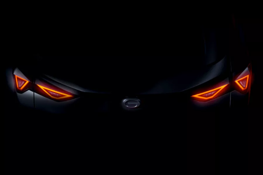 A picture of the teaser for the GAC GS3