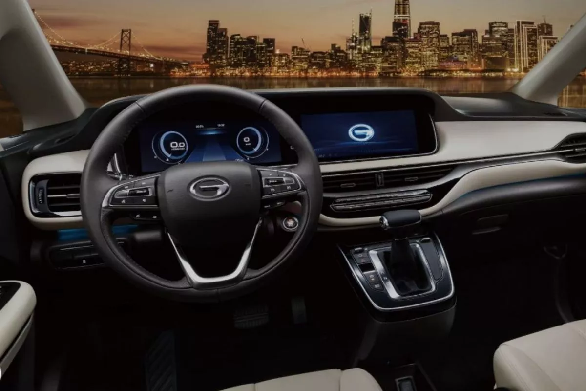 A picture of the GAC GN6's interior
