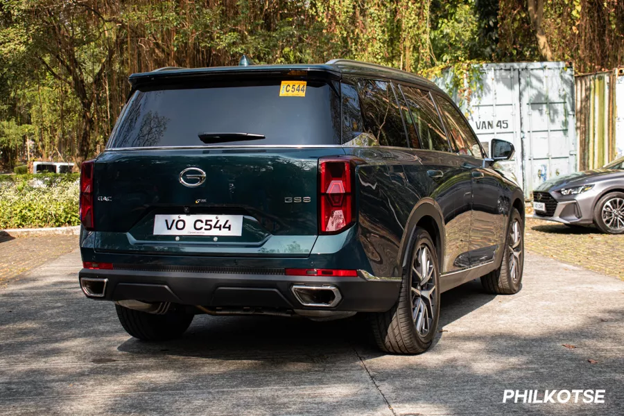 GAC GS8 rear view