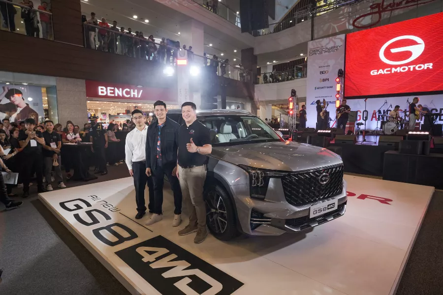 The GS8 4WD variant joins the local lineup GAC GS8 front view
