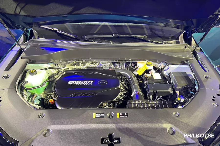 Turbocharged four-banger GAC GS8 engine