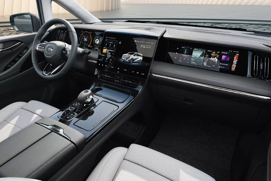 GAC Trumpchi E9 interior view