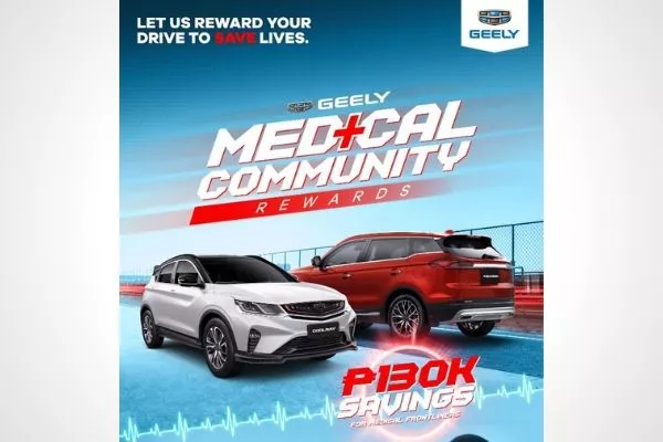 Geely's cash discount promo