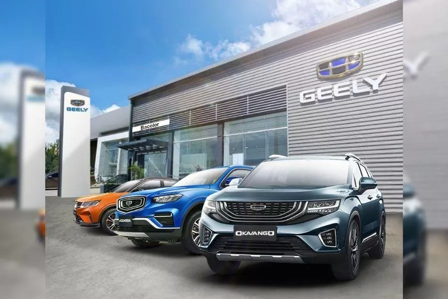 Geely Bacolor facade