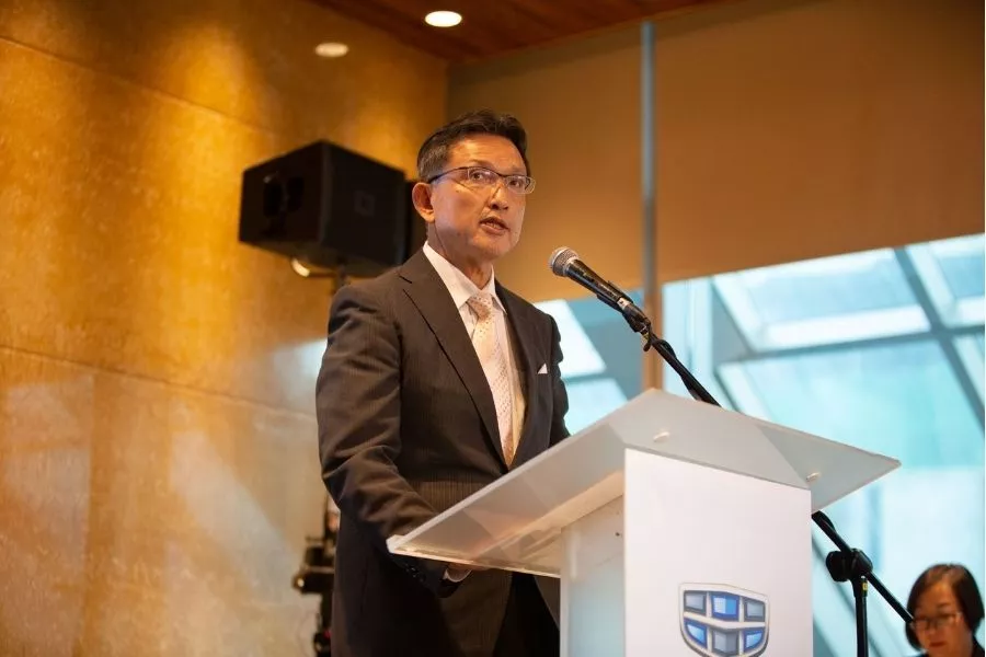 SGAP President Mikihasa Takayama