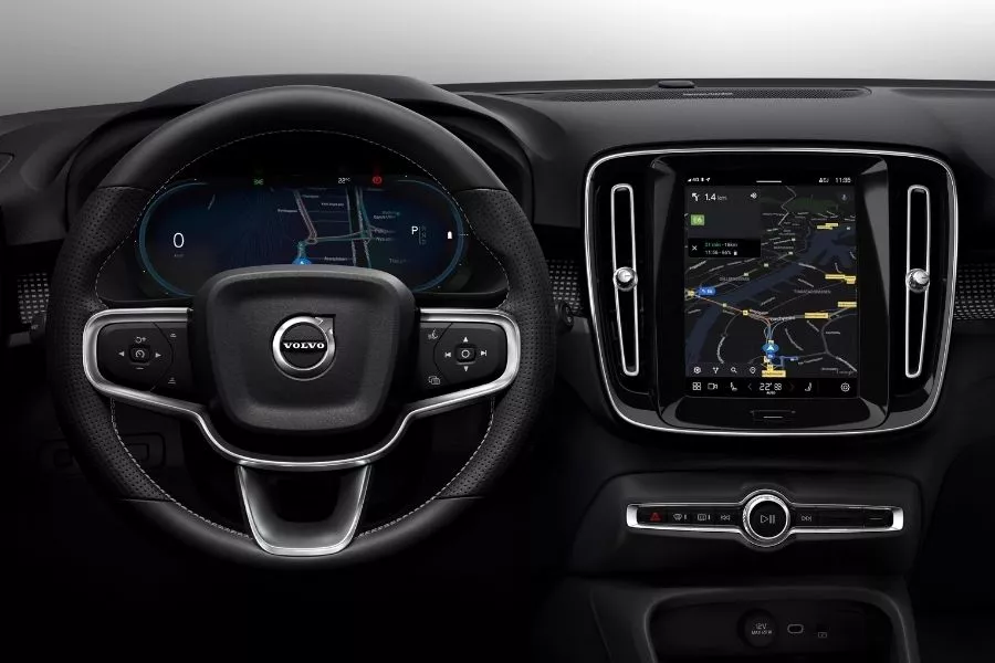 Volvo XC40 interior view