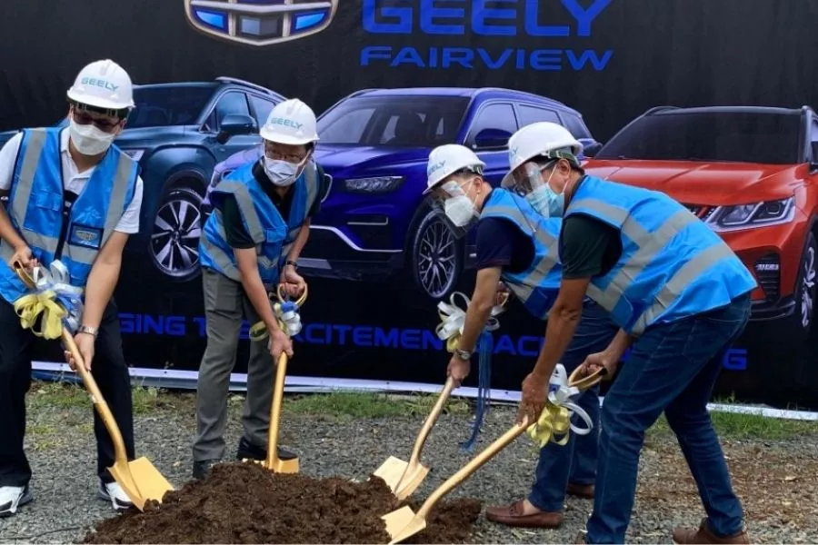 Geely Fairview groundbreaking ceremony