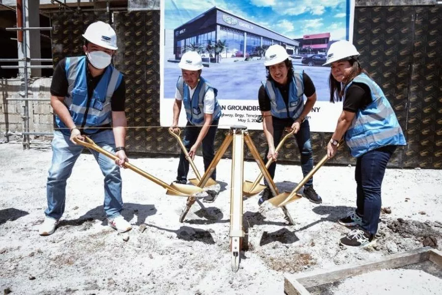 Geely Bataan groundbreaking ceremony