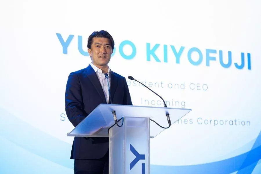 SGAP new president and CEO Mr. Yugo Kiyofuji