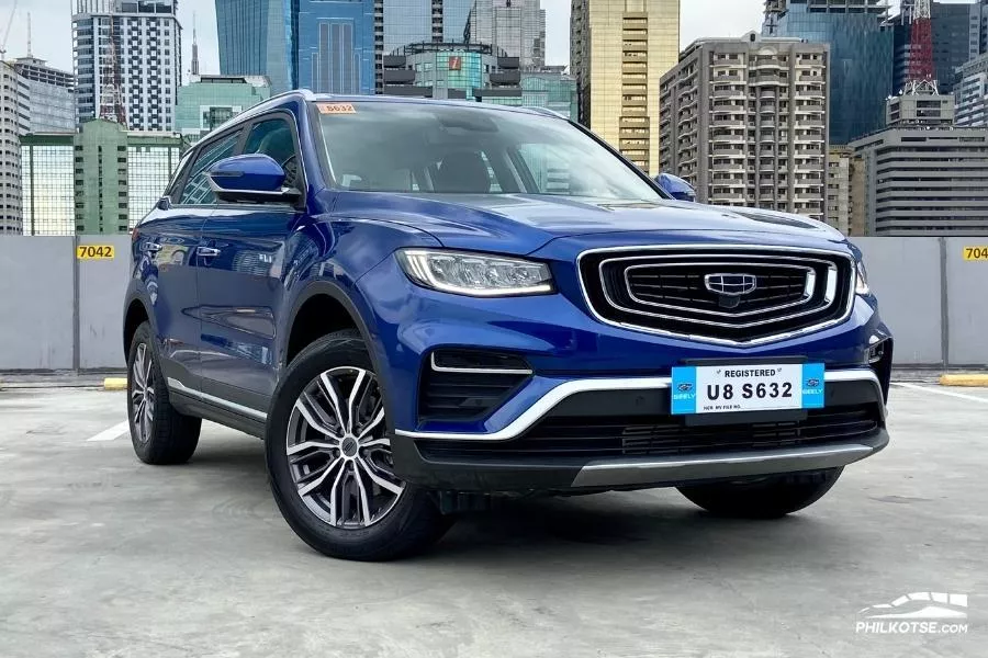 Geely Azkarra front view