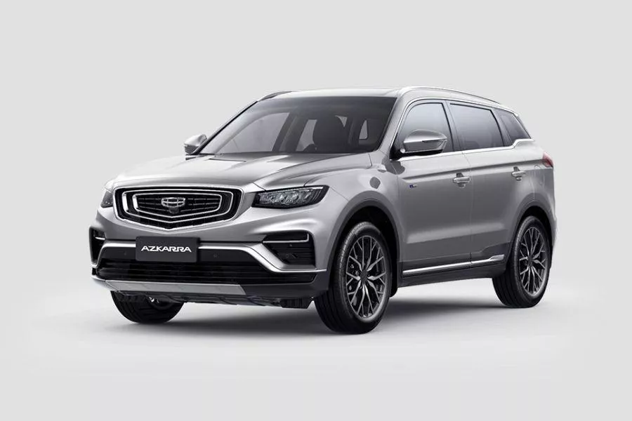 Geely Azkarra in Silver front view