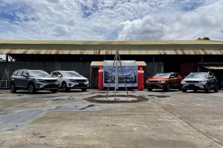 Geely groundbreaking ceremony in Magsaysay Ave., Bacolod City