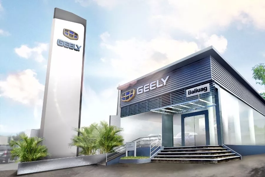 Geely dealership in Baliuag