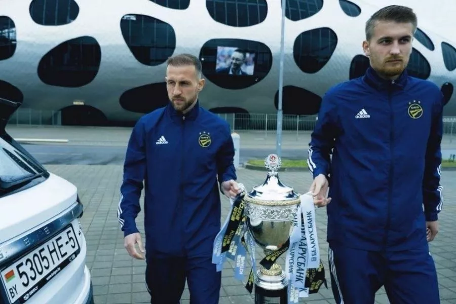 FC BATE Borisov with a Geely Coolray