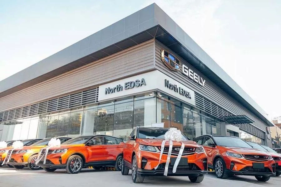 A picture of Geely PH's North EDSA dealership