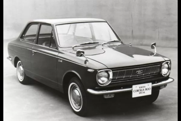 Toyota wanted to give its new subcompact a premium feel over its rivals Gen 1 Toyota Corolla