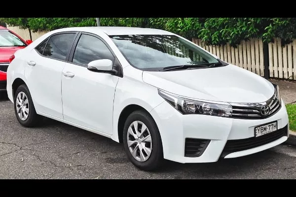 Hybrid drivetrain technology became an option on the eleventh-generation Corolla Gen 11 Toyota Corolla