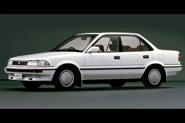 The sixth-generation Corolla did away with rear-wheel-drive Gen 6 Toyota Corolla