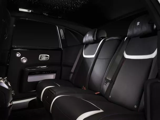 Rolls-Royce Ghost Seoul Edition's back seats