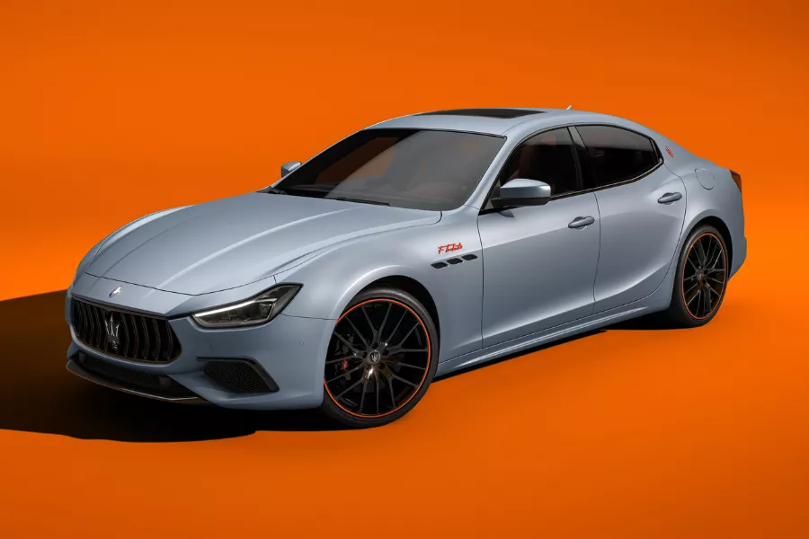 A picture of the  Maserati Ghibli F Tributo Special Edition in Grigio Lameria