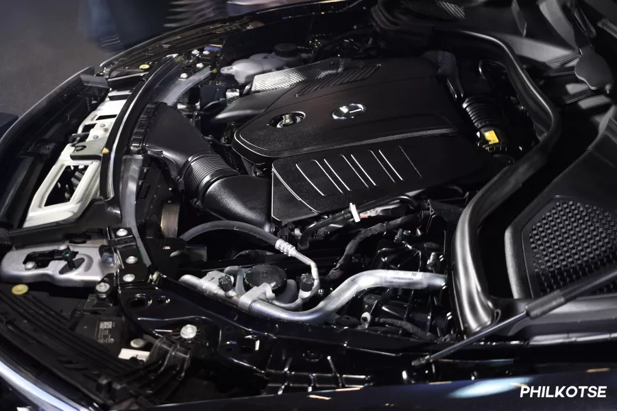 The GLC's 2.0-liter engine