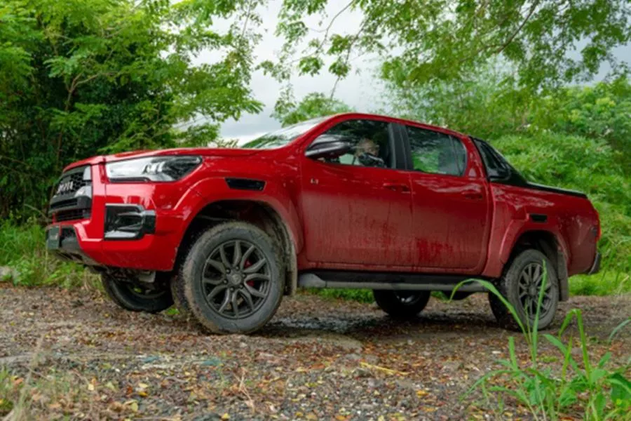 2022 Toyota Hilux GR Sport front shot