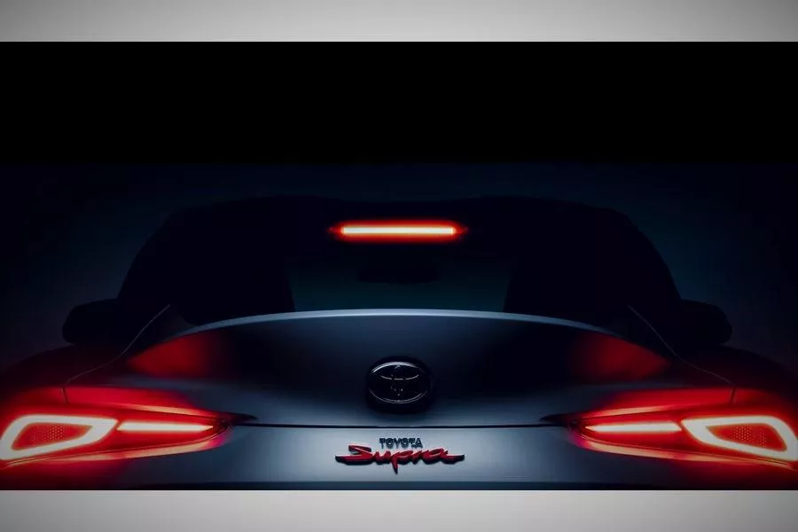 GR Supra manual rear