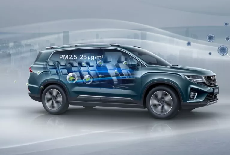 The Okavango comes with a CN95 air purification system as standard Okavango 5