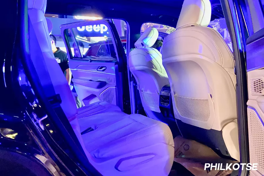 its 2nd-row offers plenty of space