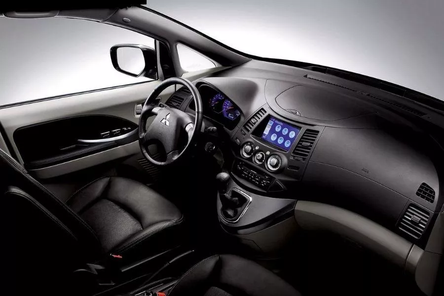 A picture of the interior of the Grandis