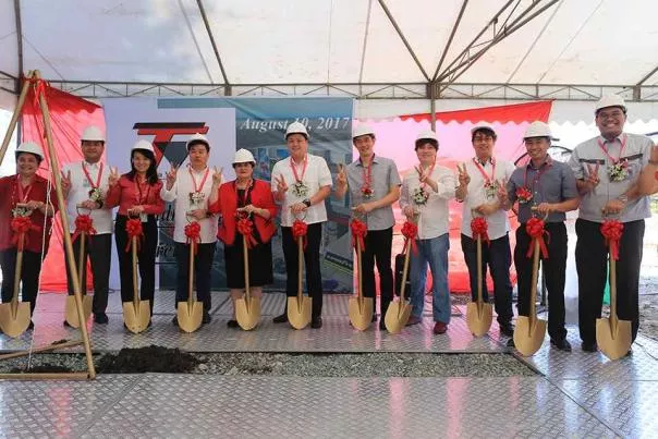 The groundbreaking ceremony of Toyota Valenzuela 