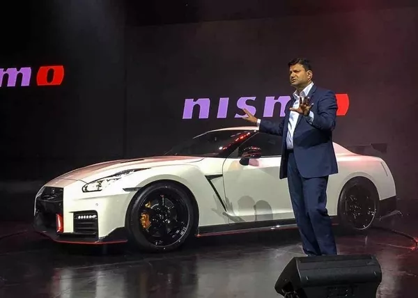Nissan GT-R NISMO 2018 at its launch